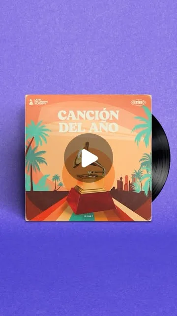 Publicación de Instagram de The Latin Recording Academy