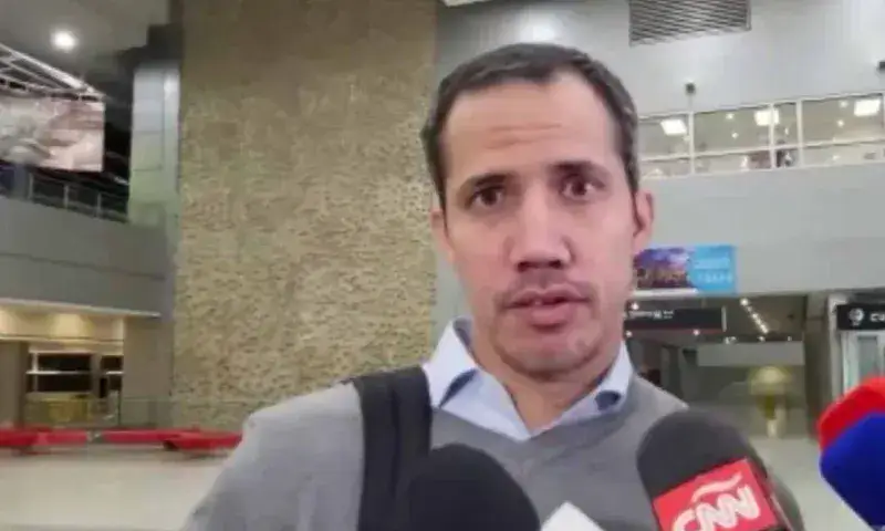 Guaidó llega a Estados Unidos tras "persecución" en Colombia