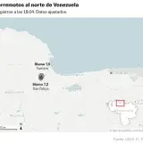 Dos fuertes sismos de 7,2 y 7,5 sacuden el norte de Venezuela y afectan Caracas