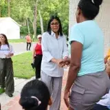 Delcy Rodríguez inspeccionó La Guaira tras el doble sismo y activó apoyo en Los Caracas