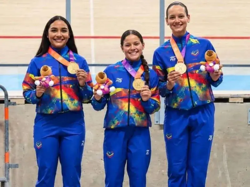 Ciclismo de pista brilla en los Juegos Suramericanos