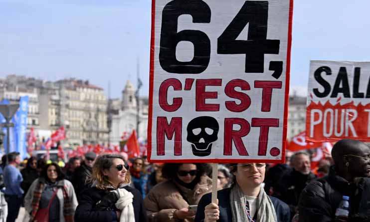 Francia cambia edad mínima de jubilación de 62 a 64 años