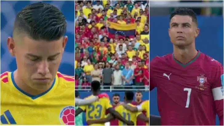 Colombia y Portugal guardan minuto de silencio por víctimas en Venezuela en Miami