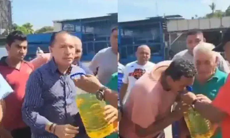 Pdvsa sugiere a través de video oler la gasolina para verificar su calidad