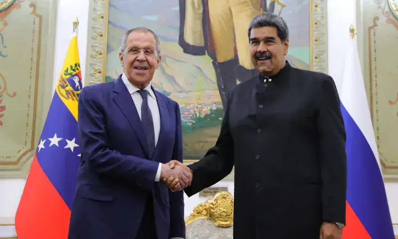 Lavrov y Maduro