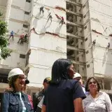 Registro de huellas para familias damnificadas por terremoto