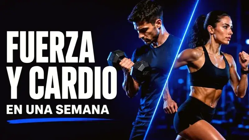 La forma correcta de combinar fuerza y cardio en el gimnasio