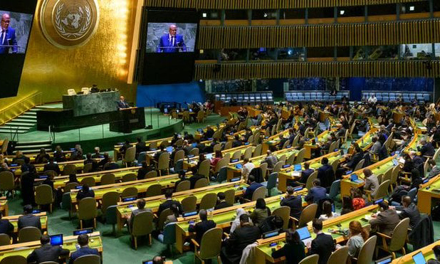 Asamblea General de la ONU pide "alto al fuego humanitario" en Gaza