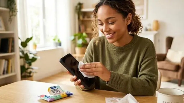 Cinco pasos para limpiar el celular sin dañar la pantalla