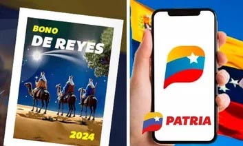 Pagan el bono de Reyes a través del Sistema Patria