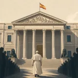 León XIV habló ante el Congreso español y pidió respeto, diálogo y defensa de la vida