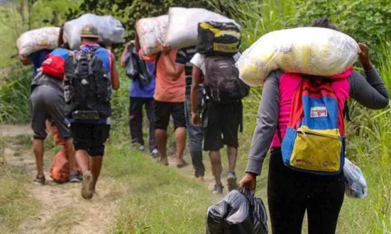 El 30 % de los migrantes que cruzan el Darién en 2023 son venezolanos