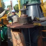 Repararon motor del embalse Burro Negro en la Costa Oriental del Lago
