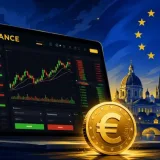 El euro pesa apenas 1% del volumen spot de Binance en medio de presión por MiCA