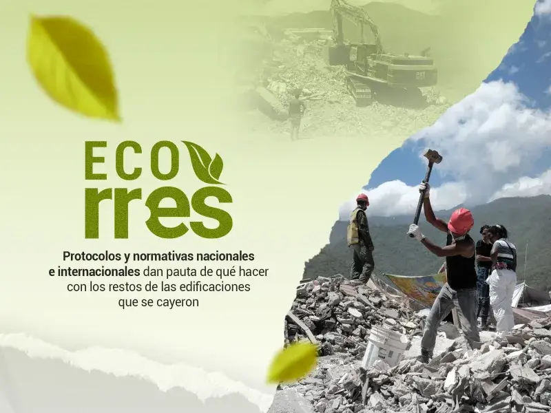 Debris del terremoto: ¿Cómo se gestionarán en La Guaira?