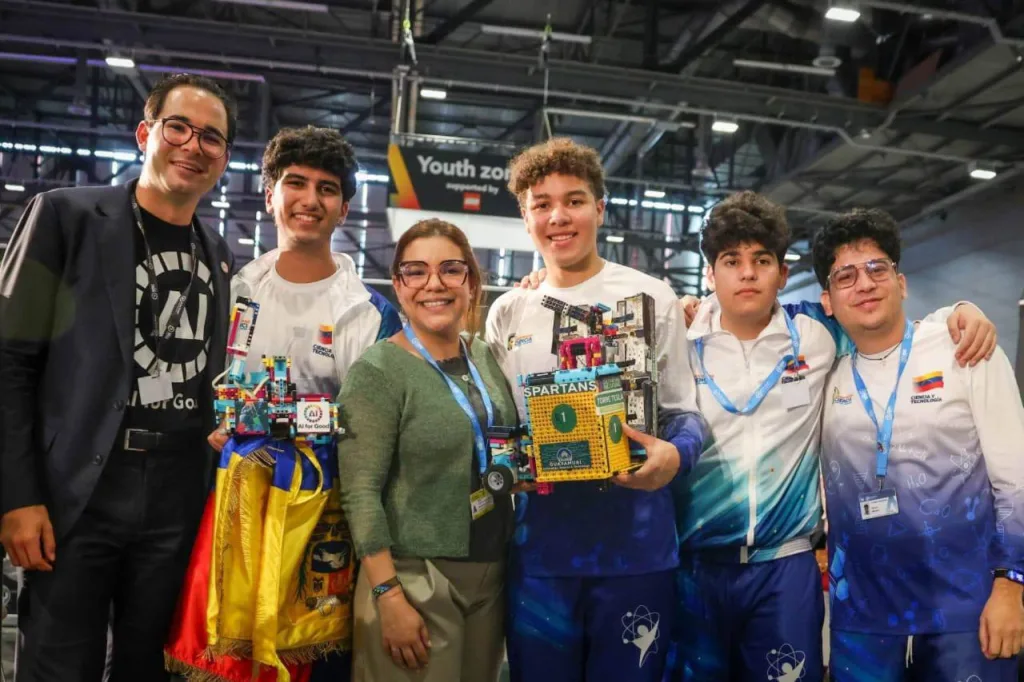 Venezuela brilla con dos oros en el mundial de robótica suizo