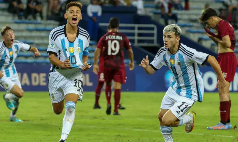 Vinotinto Sub-17 cae 1-2 ante Argentina en el Hexagonal Final