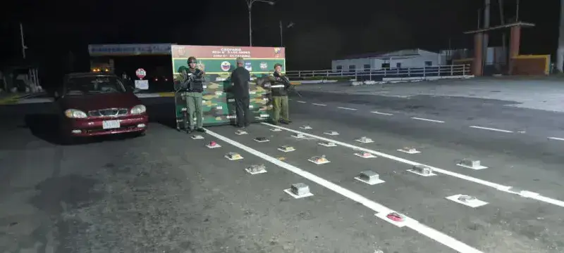 FANB aprehendió a un ciudadano con más de 26 kilos de cocaína