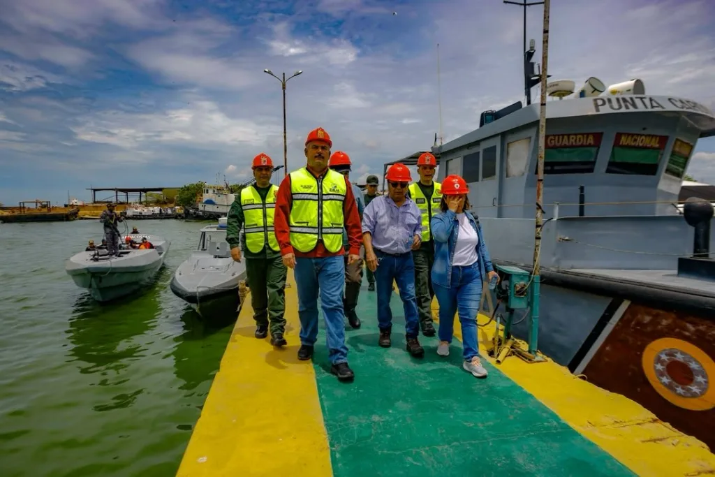 Inspeccionan el Puente sobre el Lago en Zulia