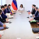 Delcy Rodríguez y delegados de EE. UU. evalúan agenda económica