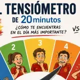 Nervios antes de España-Argentina: 20bien mide tu tensión
