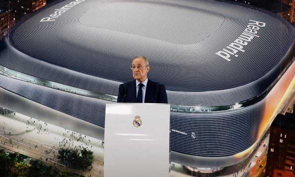 Florentino Pérez: “El nuevo Bernabéu es un sueño que nos permitirá tener solidez económica”
