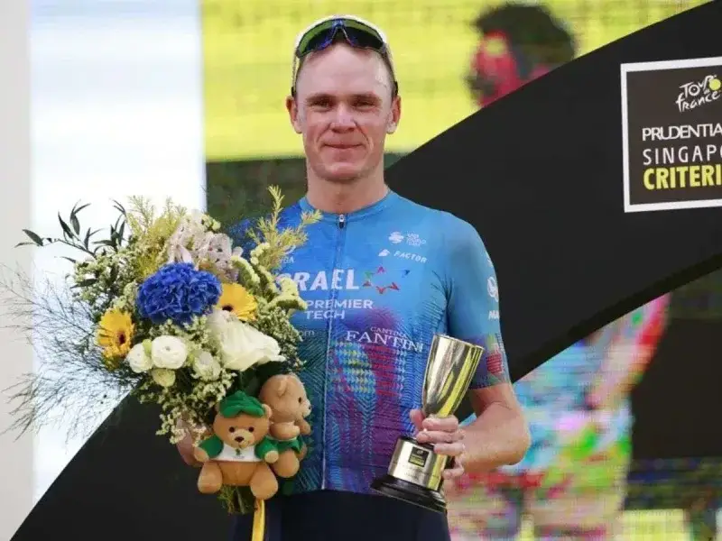 Chris Froome pone punto final a su carrera tras una caída en agosto