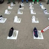 Llevaban 8 kilos de droga en 10 pares de zapatos