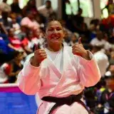 Karen León se colgó el oro en judo en Santo Domingo