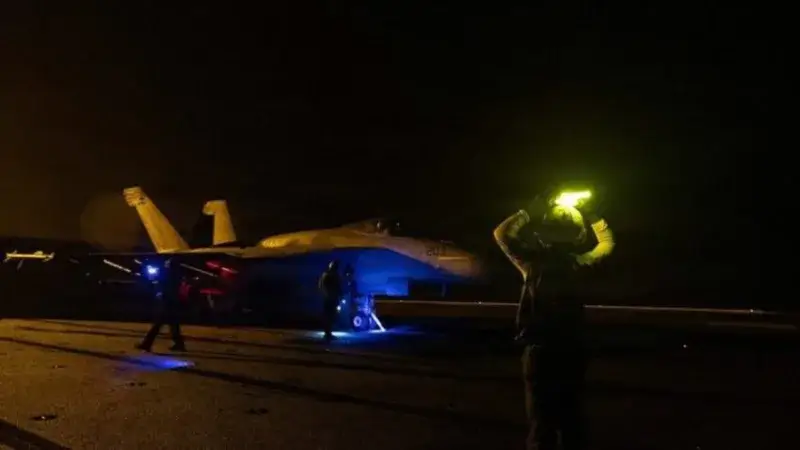 EEUU lanza tercer ataque a Irán tras disparo al buque en Ormuz