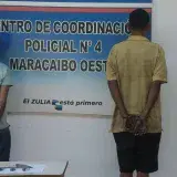 Detienen a dos sujetos armados por posesión de droga en Maracaibo