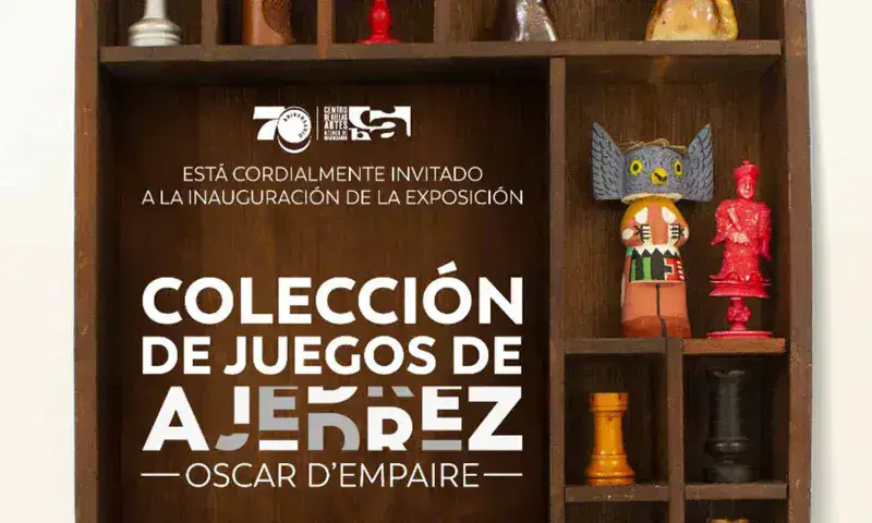 El CBA abre exposición Colección de Juegos de Ajedrez, Oscar D'Empaire