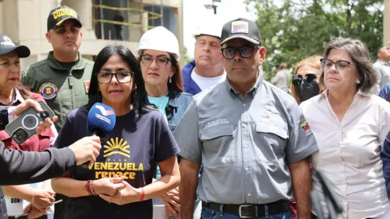 Delcy Rodríguez pide reforzar respuesta ante sismos tras réplica 3.9