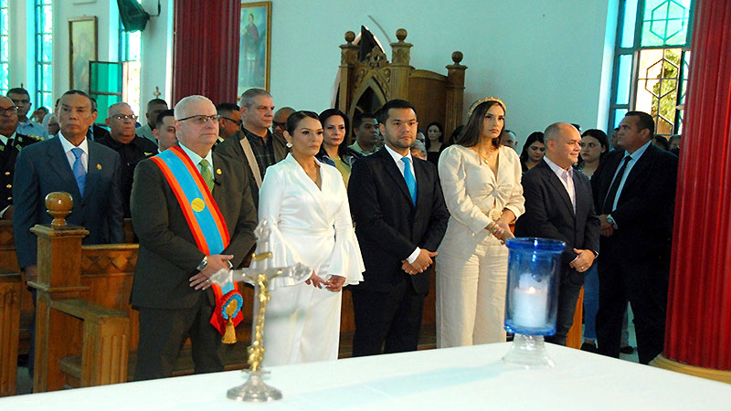 Alcalde Gustavo Fernández celebró con el pueblo aniversario del municipio San Francisco