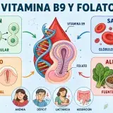 Vitamina B9: funciones clave, dosis diaria y fuentes en la dieta