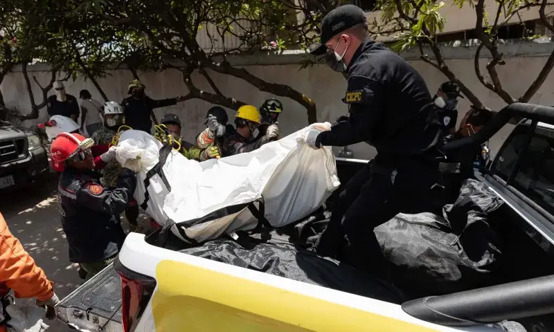 OMS advierte que la cifra de fallecidos por los sismos seguirá en ascenso
