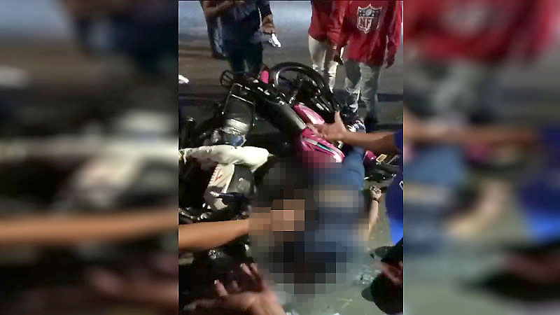 Choque de dos motos deja un muerto y un herido en el sector El Martillito de Cabimas