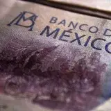 Detailed view of a Mexican peso banknote featuring Banco de México text.