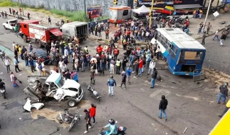 Tragedia en La Yaguara: gandola sin frenos deja tres muertos