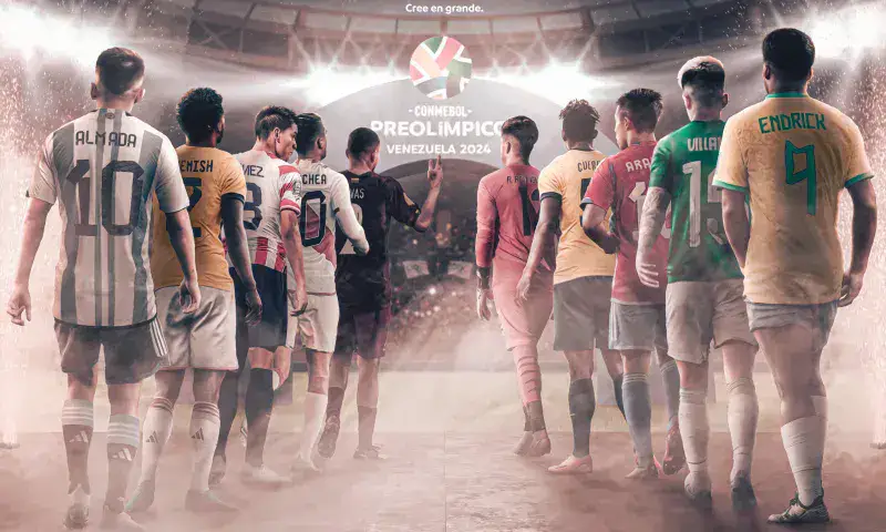 Venezuela se prepara para el Preolímpico Sudamericano de Fútbol 2024