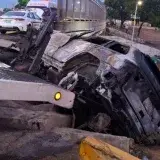 Tragedia en la Circunvalación 1: tres muertos tras choque y fuego