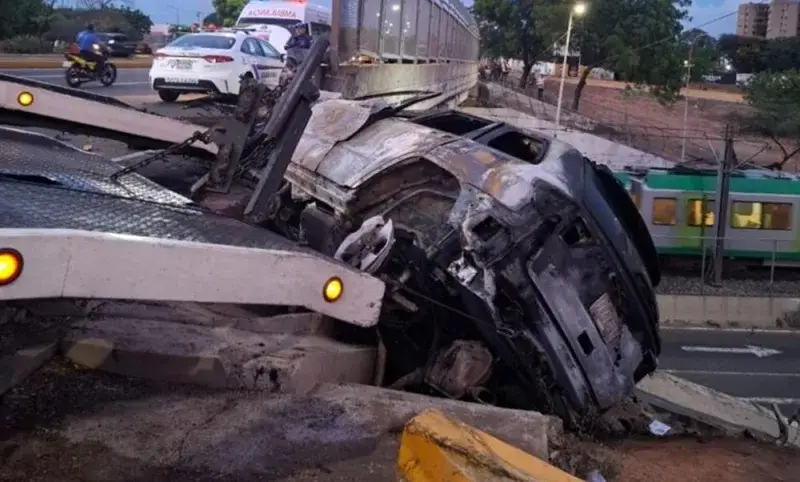 Tragedia en la Circunvalación 1: tres muertos tras choque y fuego