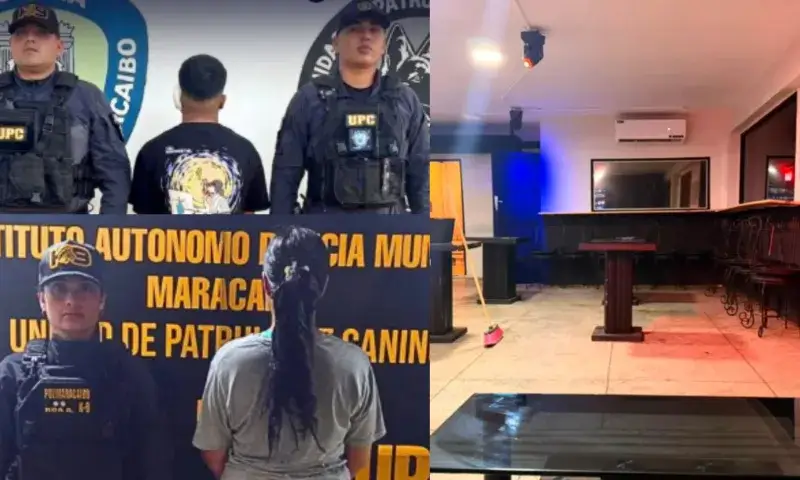Arrestan a pareja por riña en local nocturno de Maracaibo
