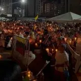 Maracaibo alzó velas por víctimas de los sismos