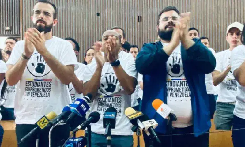 Estudiantes piden incluir "garantías electorales" en negociación