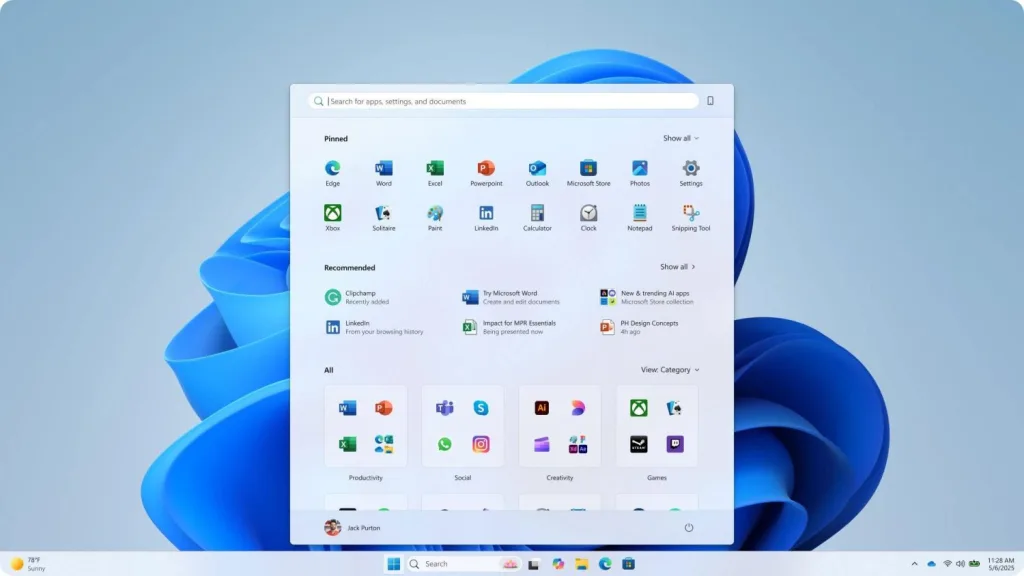 Microsoft estrena Windows 11 26H2 con IA y nueva barra de tareas
