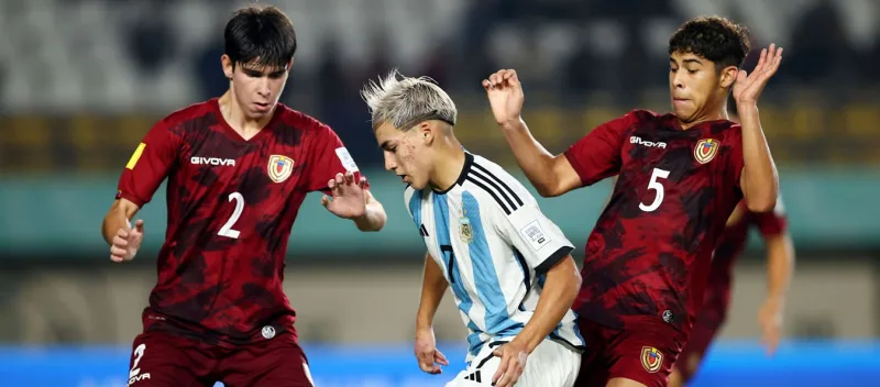La Vinotinto sub-17 eliminada del Mundial con goleada ante Argentina