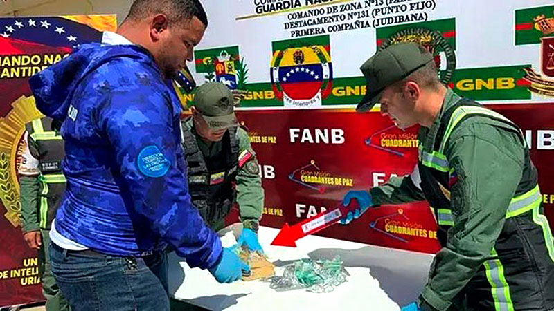 Encuentran 36 panelas de marihuana a orillas de playa Guasare en Falcón