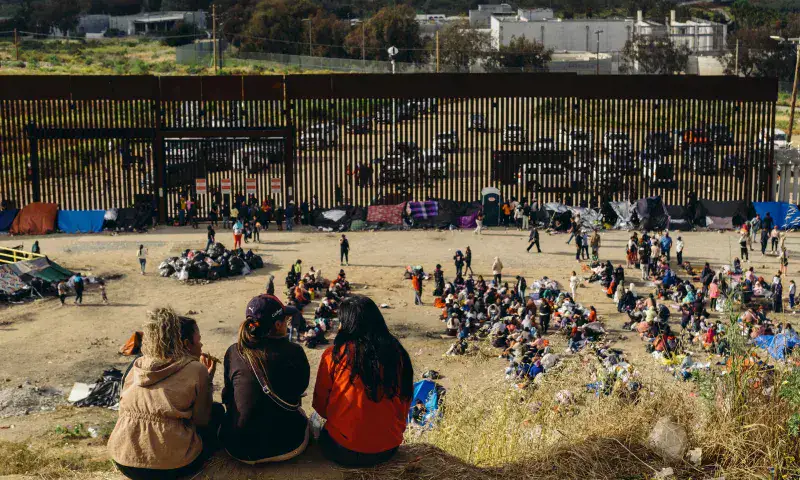 Un millón de migrantes cruzan por frontera sur de México en 2023