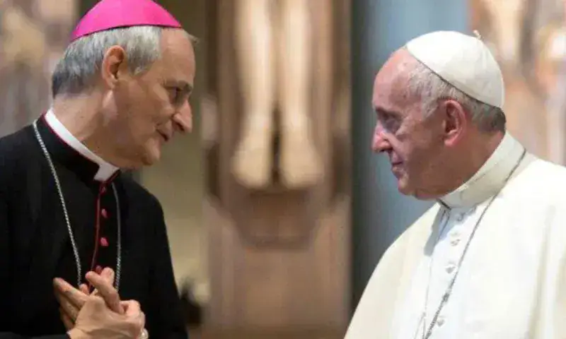 Cardenal Zuppi viajará a Pekín para "tejer la difícil tela de la paz" en Ucrania